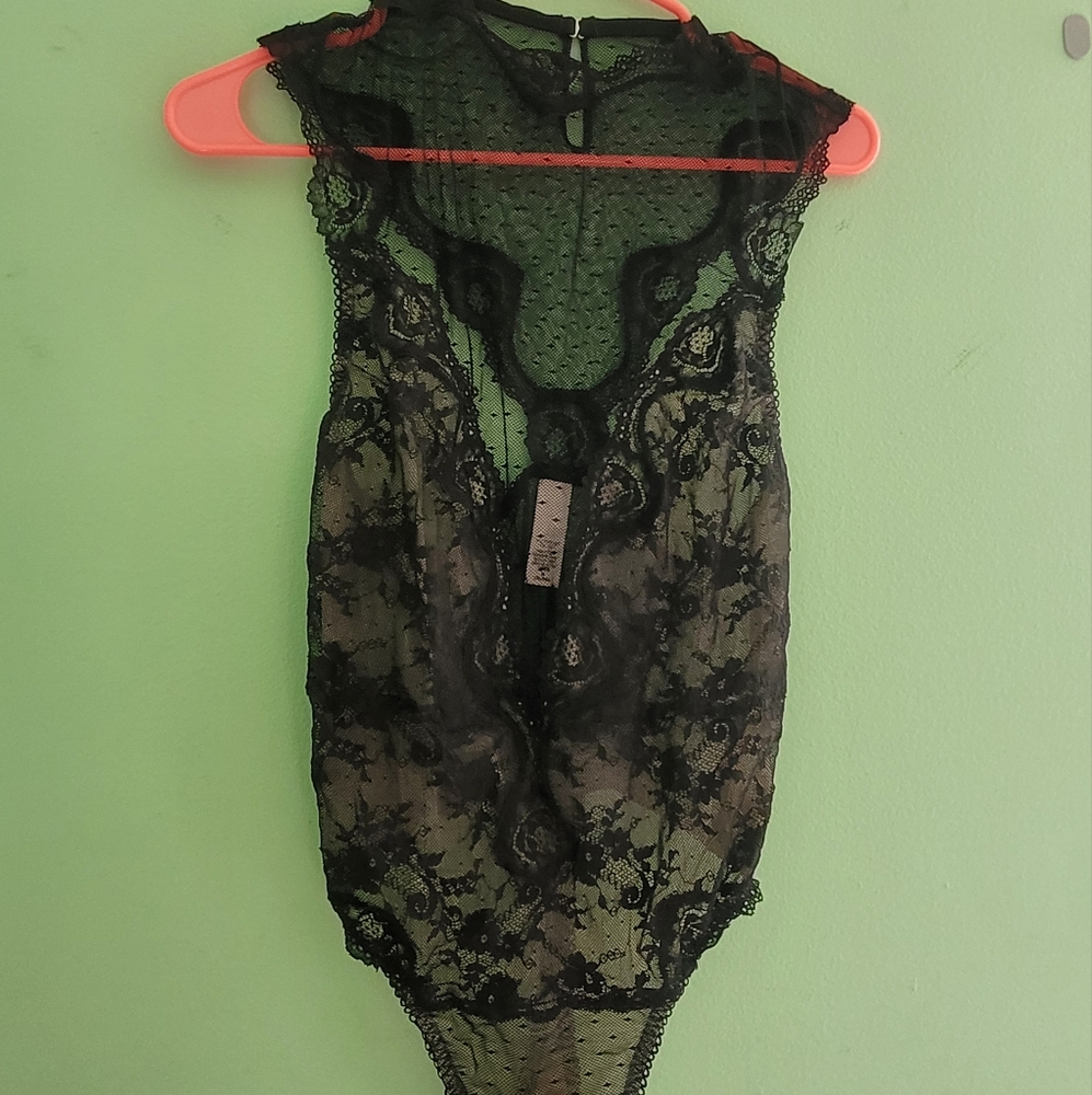 Womens Victoria's sectet body suit bustier